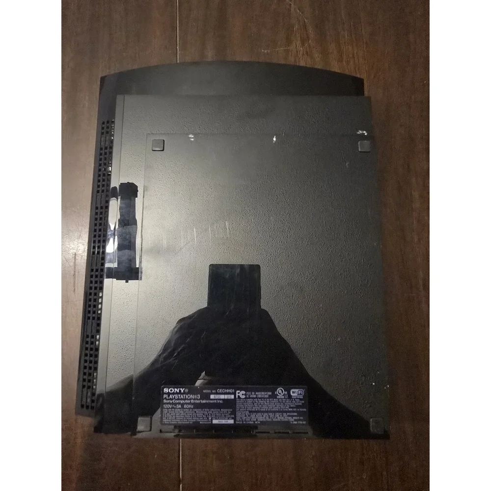 Sony PS3 Fat Black Console Gaming System , 1 Controller, 150GB *Tested*
